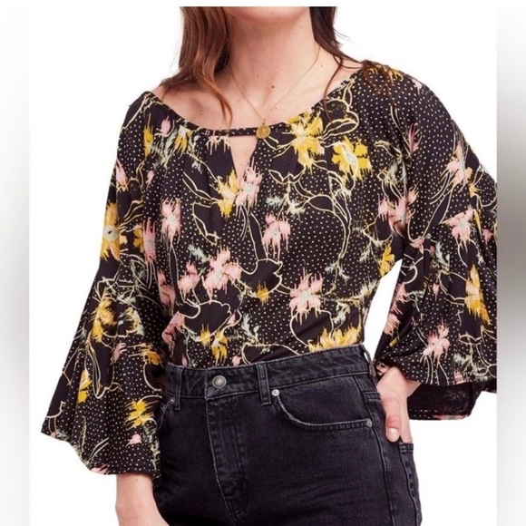 FREE PEOPLE BLOUSE - Picture 1 of 6